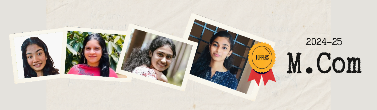 ST JOSEPH'S COLLEGE PILATHARA TOPPERS